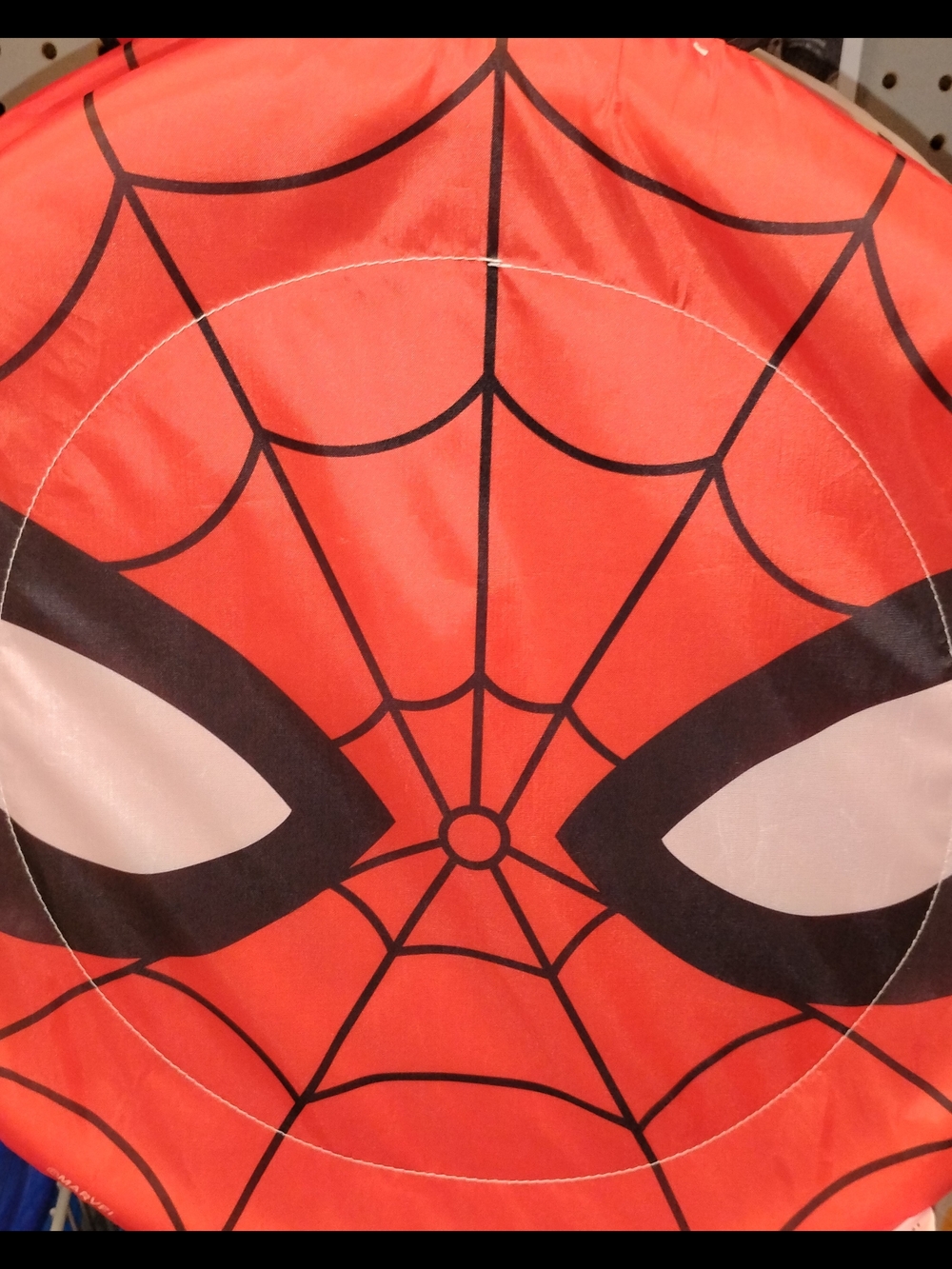 Large Red Spider-Man Spider Web Soft Frisbee